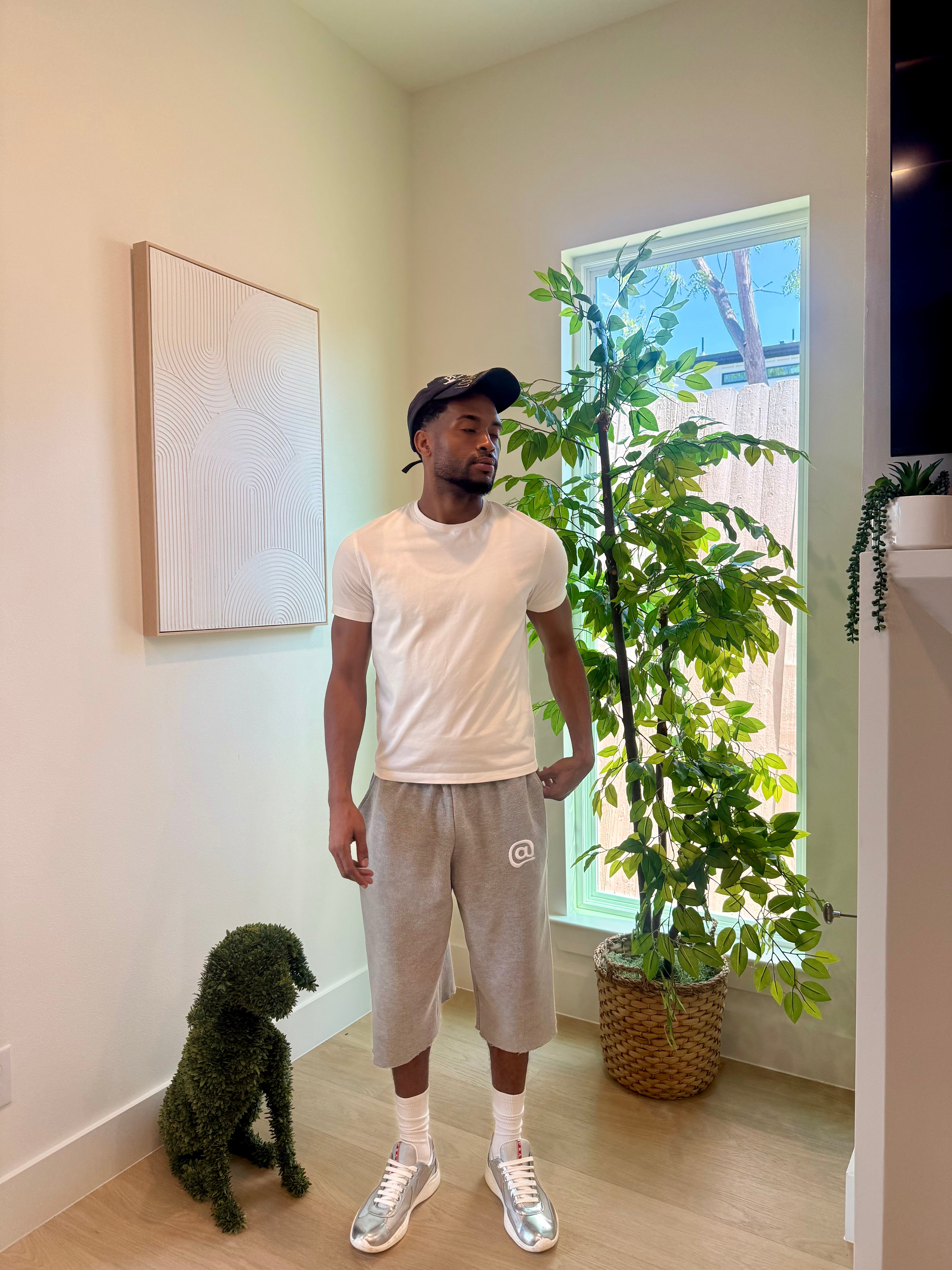 GOTHAM GREY JORTS